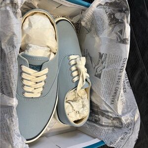 Sperry Sky Blue Canvas Sneakers